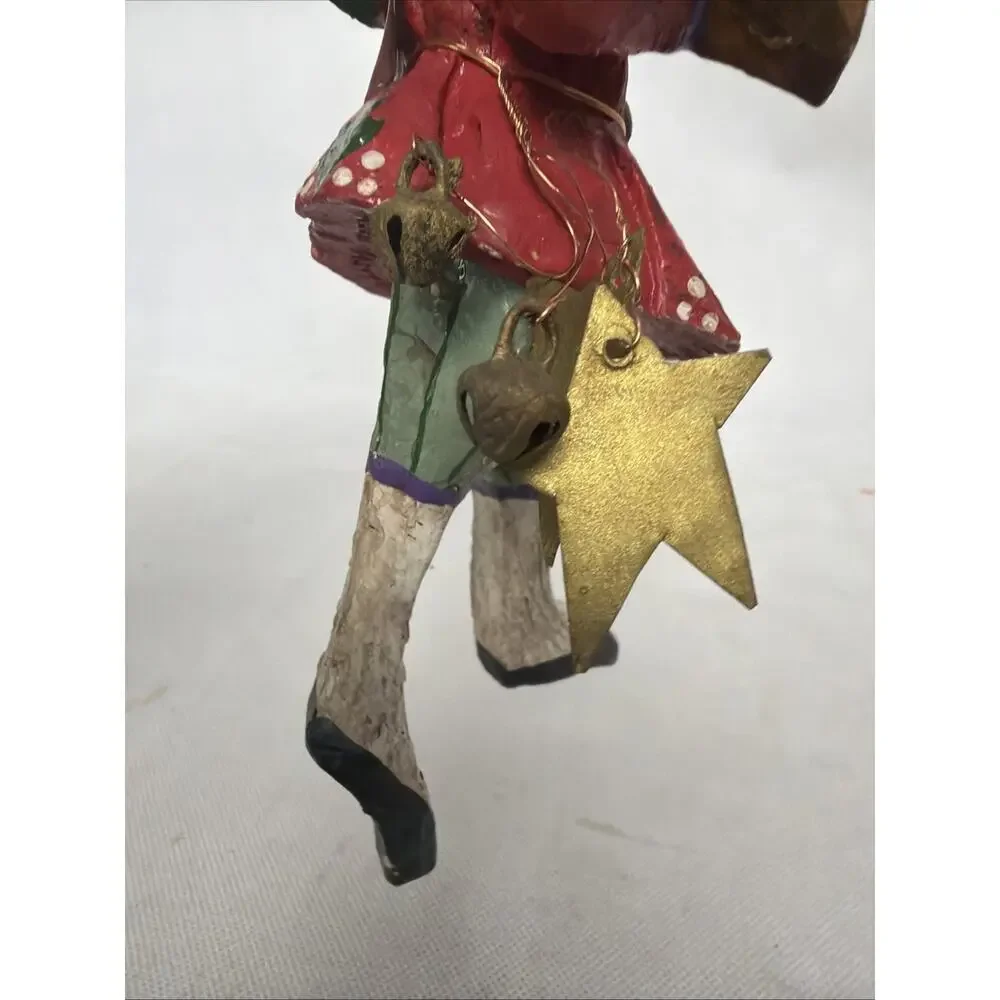 House of Hatten White Rabbit Reach for the Stars Large Christmas Ornament
